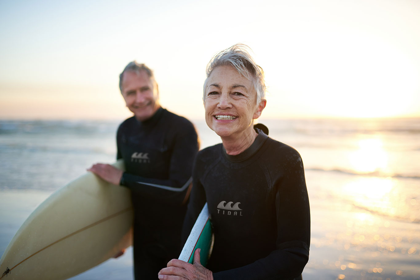 couple on the beach